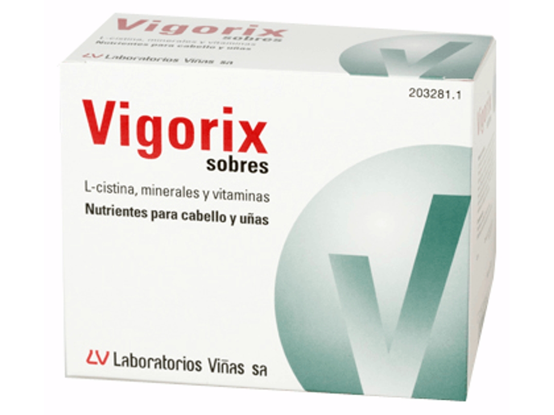 Vigorix 20 unhas cabelo envelopes