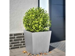 Vidaxl Vaso/floreira De Jardim 50x50x50 Cm Aço Galvanizado