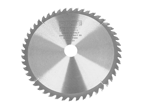 Lâmina de Serra Circular Hm D. 230 X Al. 30 X Th. 2,8/1,8 Mm X Z48 Alt para Madeira Eleth Ii  FIRST ITALIA