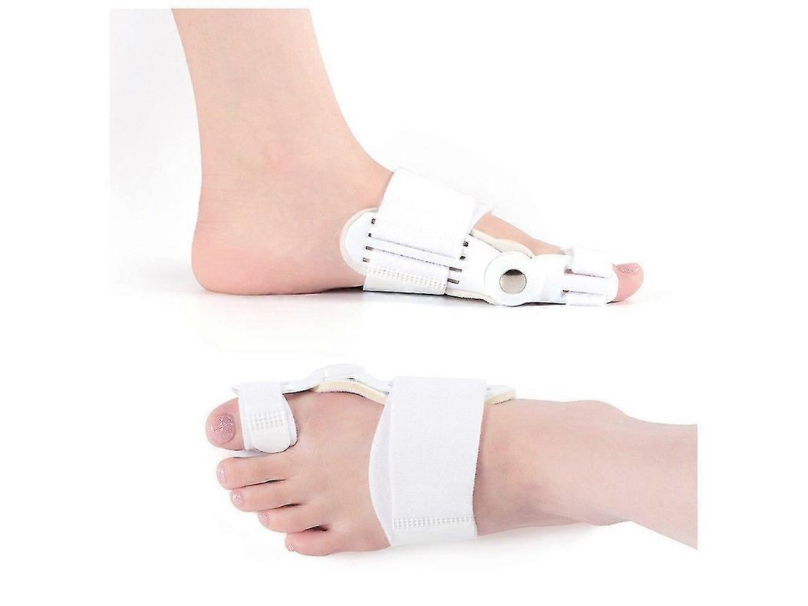 2pcs Separadores Ortopédicos para Bunions Corrector Hallux Valgus com Almofadas