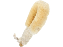 Escova De Banho Com Cabo Madeira Natural Para Esfoliação E Limpeza Corporal, Escova De Banho Resistente Para Pele Seca E