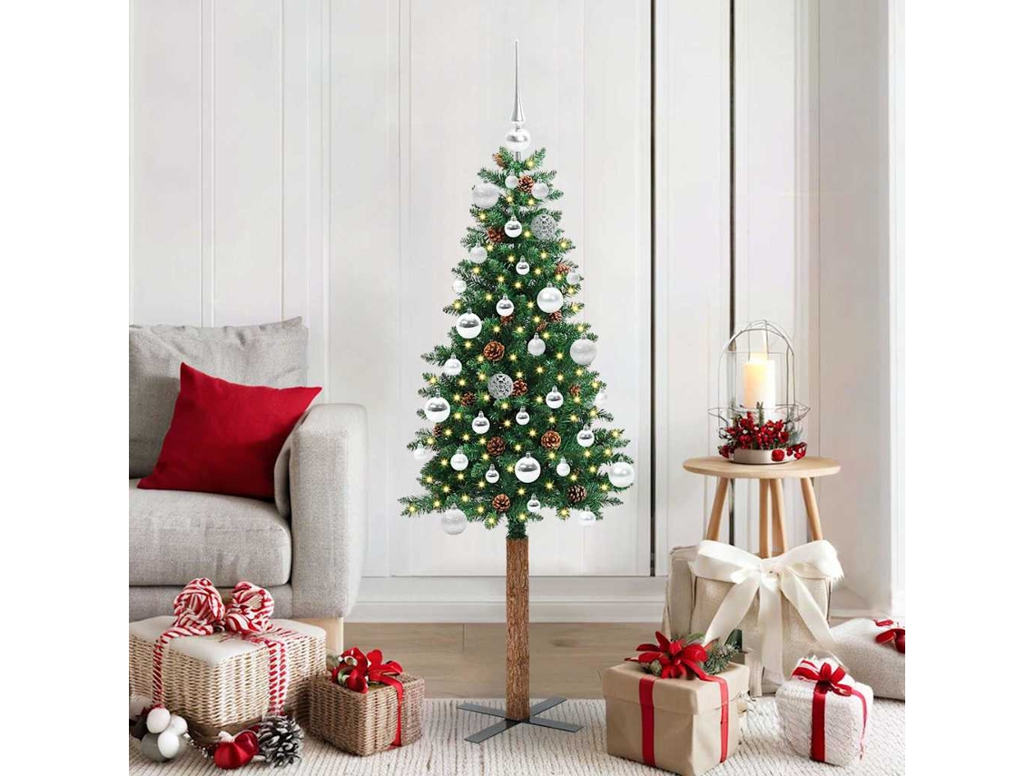 Vidaxl Árvore De Natal Slim Verde 150 Cm