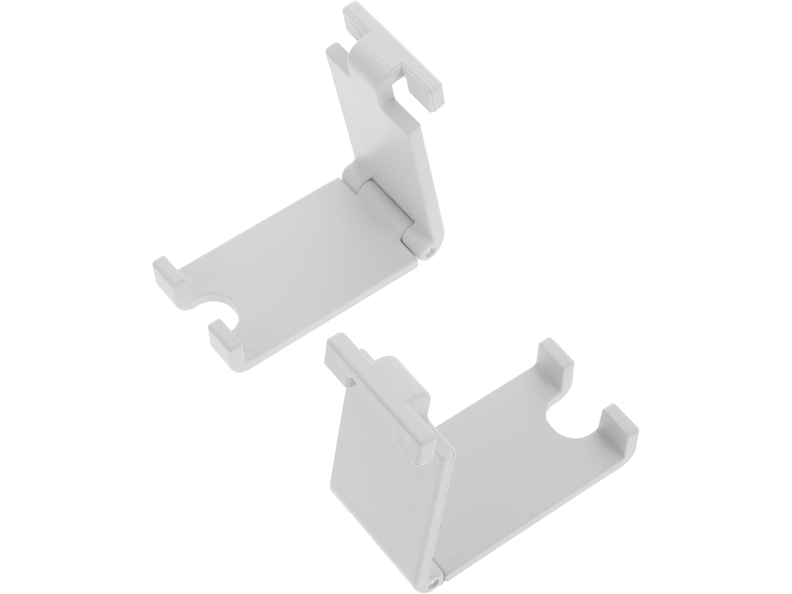Suporte Para Fones De Ouvido E Gancho Controle Jogos Valiclud Em Abs Branco, 2 Peças, Simples E Prático Para Escritórios