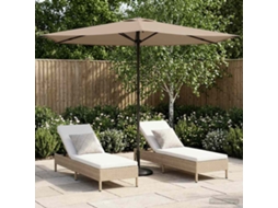 Vidaxl Guarda-sol De Jardim 270 X 270 Cm Poliéster Retangular