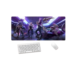 Mousepad Com Tema De League Of Legends Lol Present Kda 1 Brilvibera