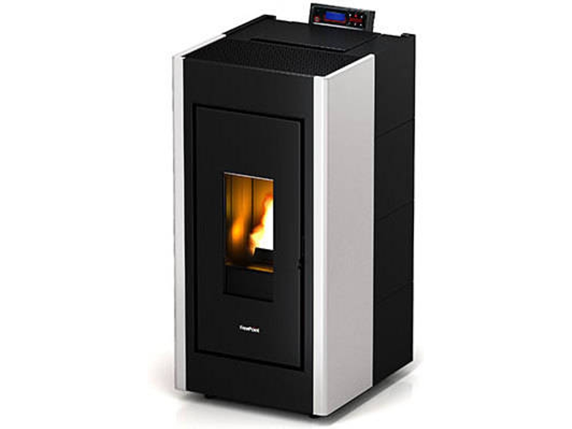 Salamandra a Pellets FREEPOINT Verve Branca (8.5 kW)