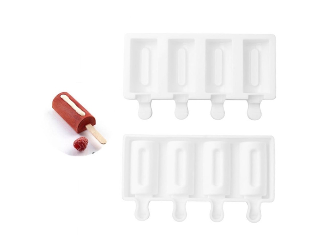 Molde de Gelo Silicone Comestível 4 Grade LAXISCREED