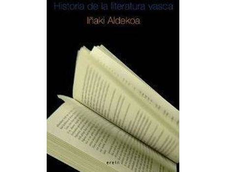 Livro Historia Literatura Vasca de Iñaki Aldekoa