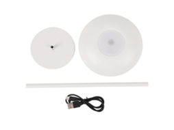 2026 lâmpada de Mesa Sem Fio de Metal com Sensor de Toque, Regulável, Luz Led Quente 3000k, Funciona com Bateria