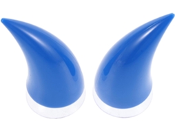2 Peças De Chifres De Diabo Para Capacete De Motocicleta, Acessório Decorativo Para Scooter E Modelismo.