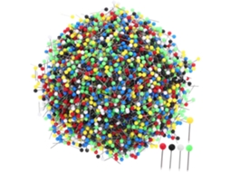 Conjunto De 5000 Tachinhas Compactas Vermelhas E Pretas Para Uso Em