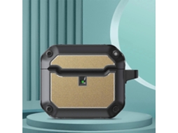 Capa protetora de TPU com gancho para fones de ouvido AirPods 3 com Wick Hardware GIECY (vermelha)