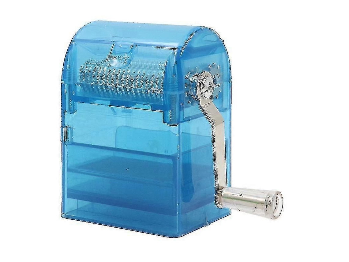 Moedor Elétrico De Tabaco Leve E Portátil Com Lâminas Rápidas E Afiadas Para Experiência Suave De Fumar Azul