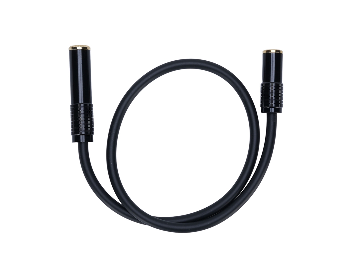 Cable de audio estéreo 3,5 mm hembra a 6,35 mm (1/4 pulg.) hembra, 0,5 m, para guitarra, PC, tableta | S/MARCA
