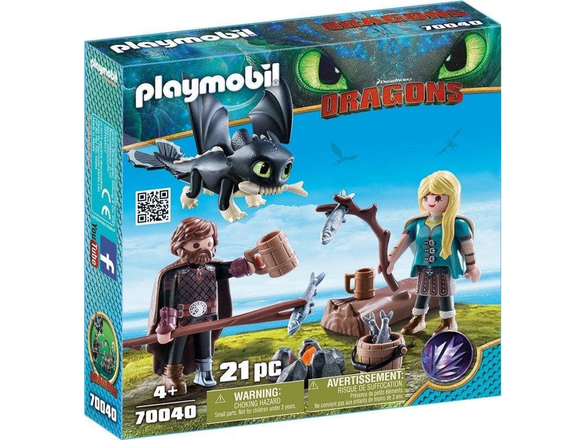 PLAYMOBIL Dragons: 70040 (Idade mínima: 4 - 21 Peças)