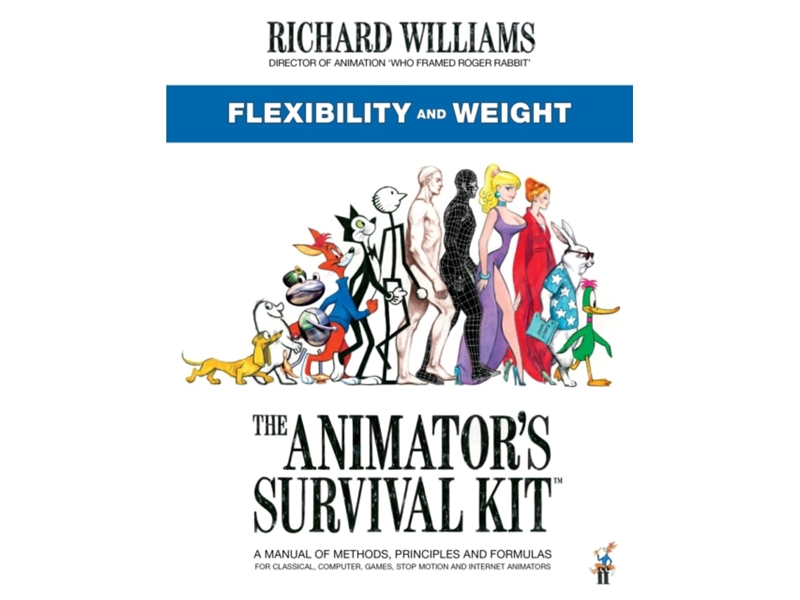 Livro The Animators Survival Kit Flexibility and Weight de Richard E Williams (Inglês)