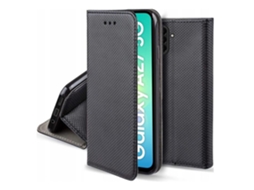 Capa Carteira Com Case Interna Em Silicone Para Samsung Galaxy A27 5g Vidro Temperado - Preto Magnet
