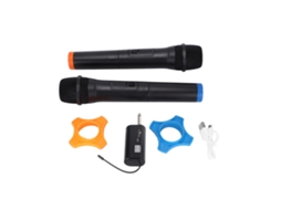 Mali microfone Sem Fio Uhf com Receptor Mini para Palco Externo Karaoke Ktv