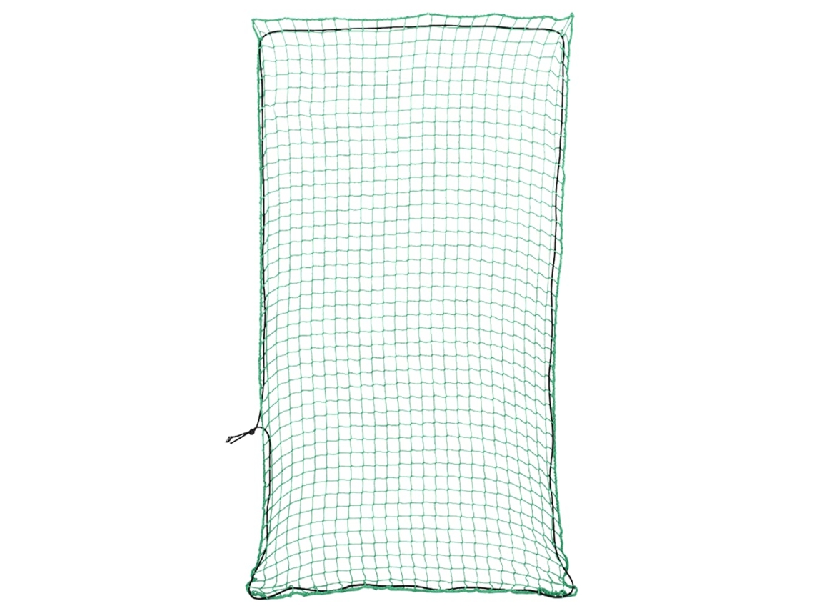 Vidaxl Rede Para Reboque Com Corda Elástica 7x3,5 M Pp Verde