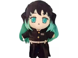 Lurelia Tokitou Muichiro Com A Figura De Anime Em Peluche Colecionável, 26cm, Cor Vermelho, Macio Para Coleção