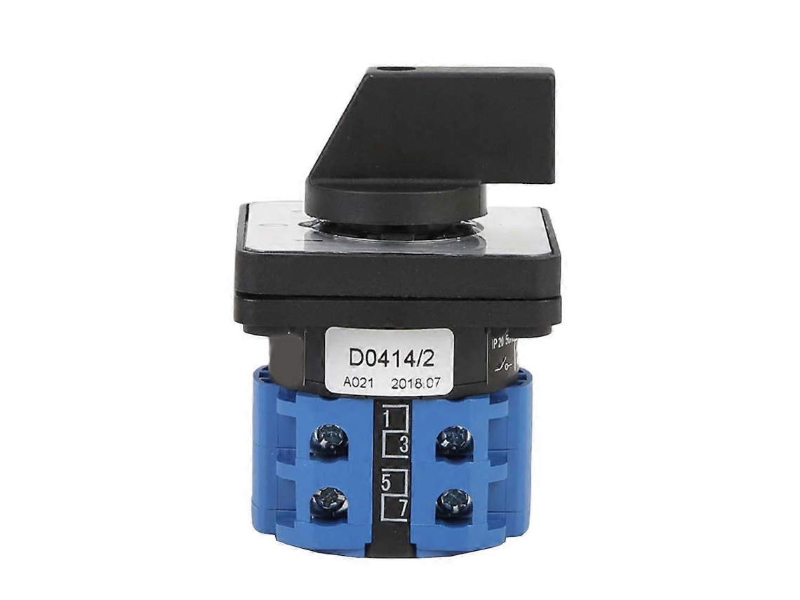 Interruptor De Cambio Universal 220v De 3 Posiciones Para Control De Circuitos, Motores Y Equipos De Prueba Azul