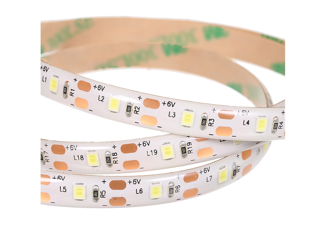 2026 tira Led de 2m 120 Led 3w Con Sensor de Movimiento Pir, Usb Recargable, 3 Modos de Luz, Ip65, para Armarios