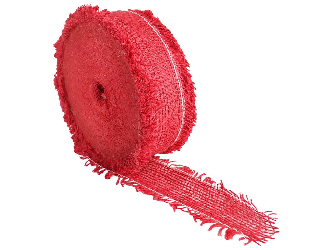 Vidaxl Rolo De Sisal 5 X 10000 Cm Vermelho