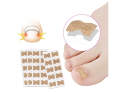 100pcs Adesivos de Unha encravada com fita dupla face | S/MARCA