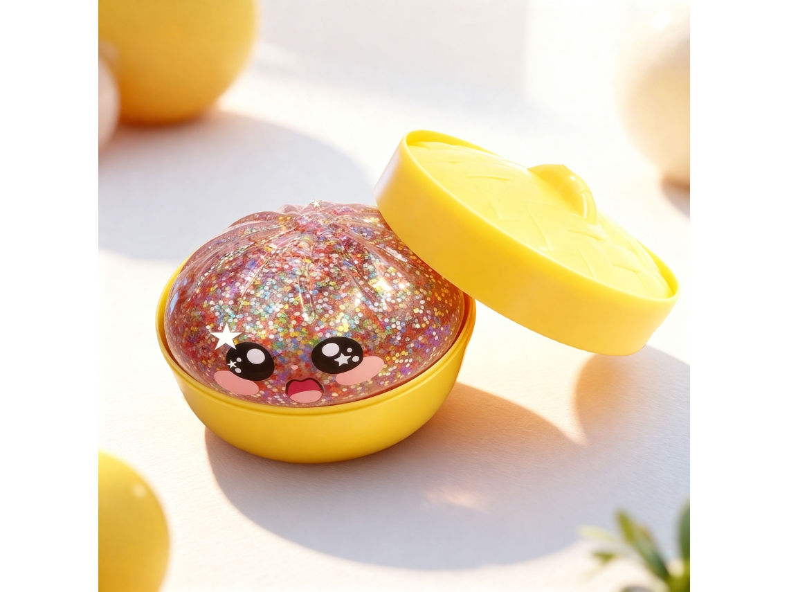 Pão Rosa Squishy Macio, Produto Antiestresse e Antiaderente para Relaxamento Diário LAXISCREED