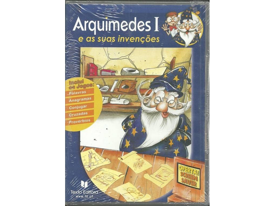 Livro Arquimedes I e as suas Invenções (Português)