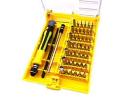 Set De Parafusos Manual 45 Em 1 Com Ponta Magnética E Extensão, Kit Multifuncional De Parafusos
