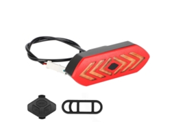 Urbannova-luz Traseira Scooter Elétrica Com Sinal De Virada Aço Carbono Alto