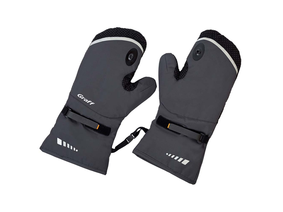 GRAFF Luvas Inverno Cinzento S-M Homem