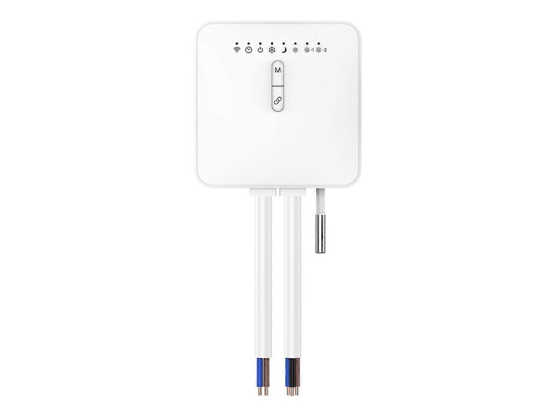 Lurelia Termostato Inteligente Tuya Zigbee Para Elemento De Aquecimento De Fio Piloto Branco 35