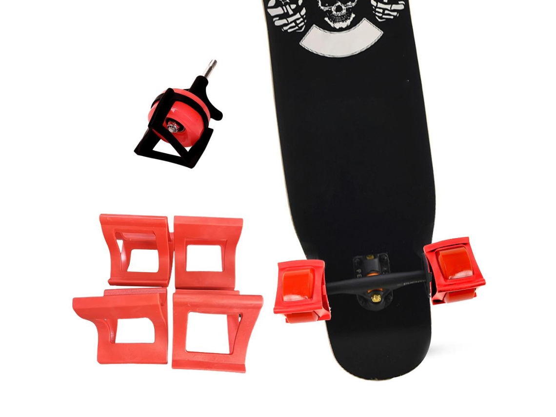 Business 4 Peças Acessórios de Treinamento de Skate, para Aprender Mais Rápido e Seguro, Iniciantes, Crianças, Adultos