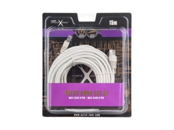 Cabo de Rede NATEC Patchcord para Switch de Computador, 15 M, Utp Cat5e Estável