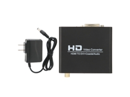 Aetheria conversor Hdmi para Dvi com Saída de Áudio Digital Coaxial e Estéreo Analogico para Ps3 100‑240v