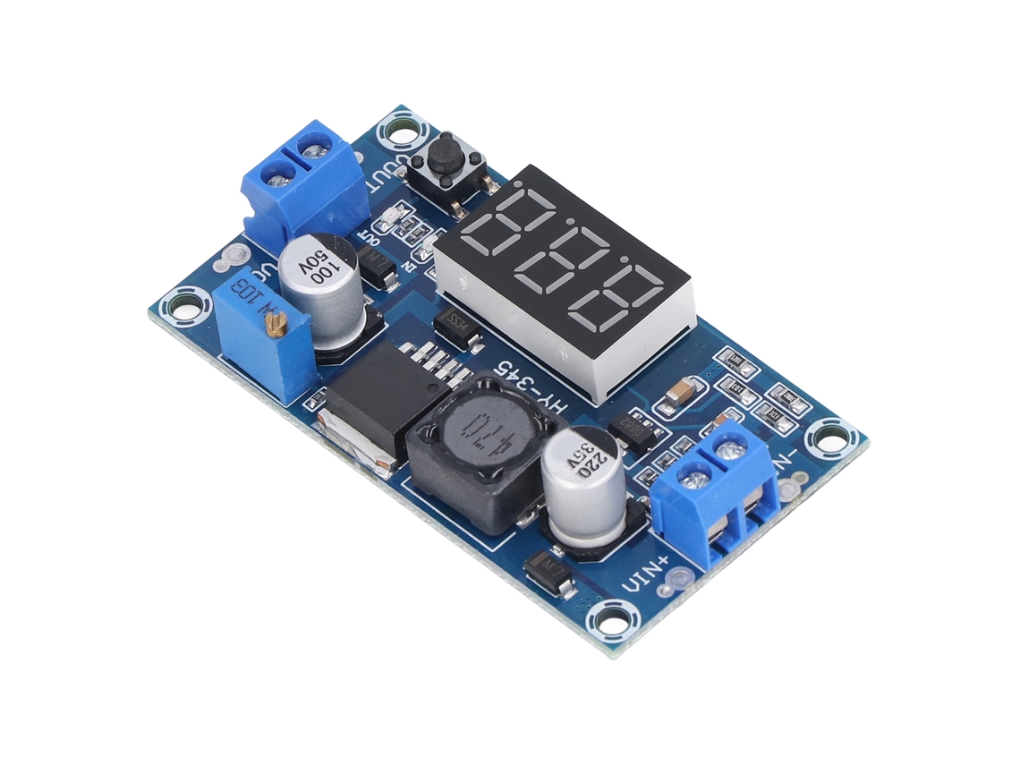 Laxiscreed Módulo Boost Dc Com Display Digital E Saída Até 3a Para Tensões De 5 A 32v