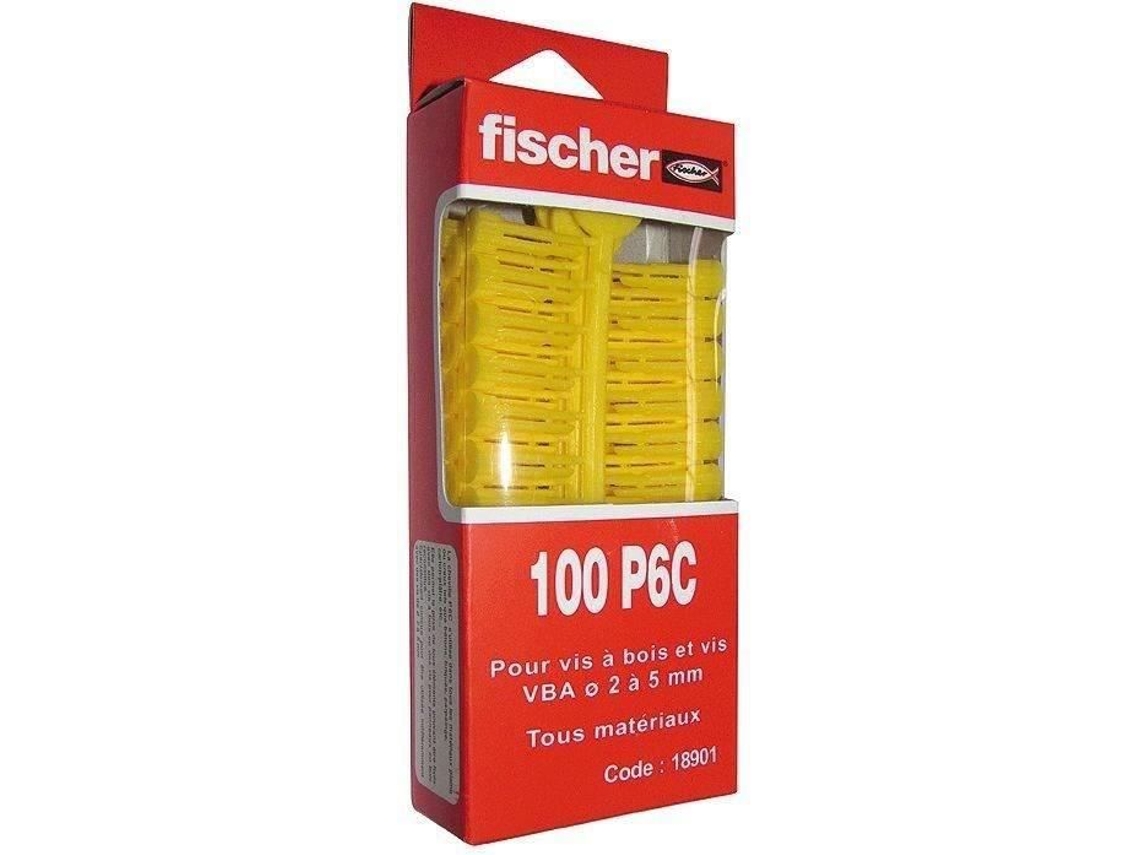 Cavilha Multiuso Pacote de 100 Pc 6 FISCHER