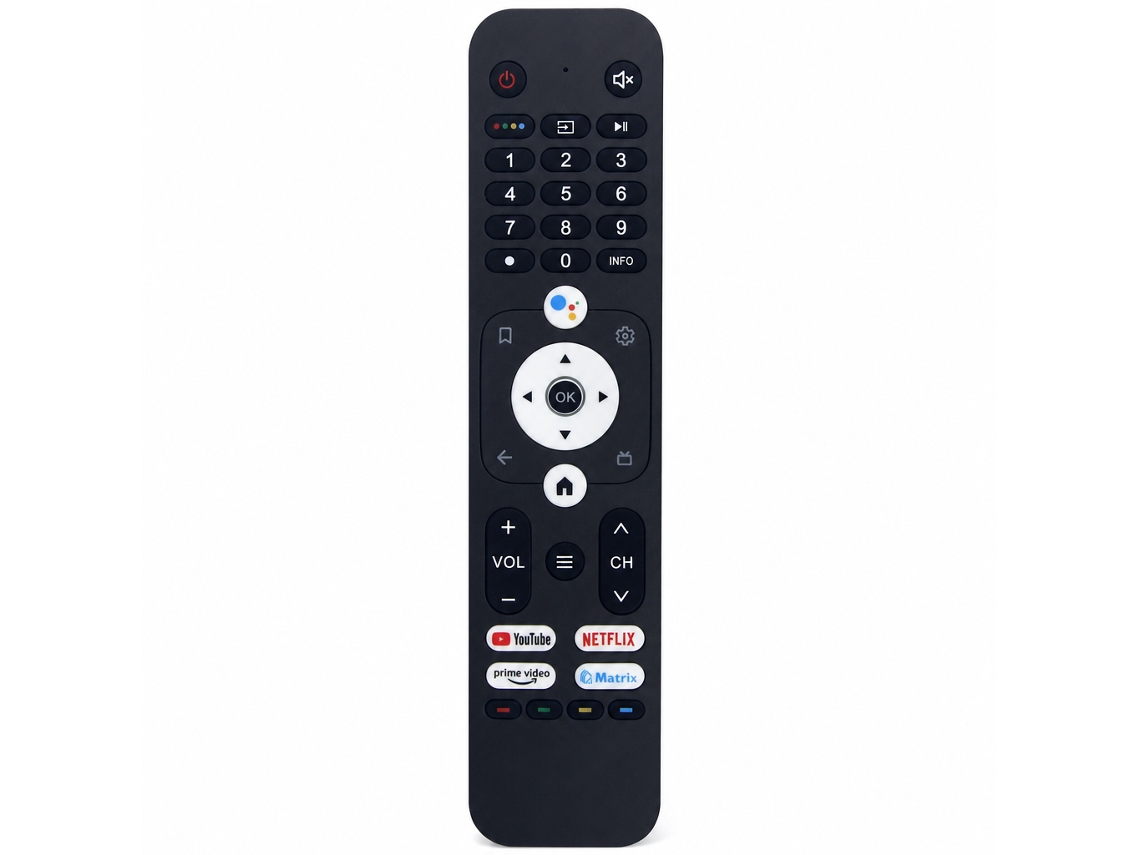 Comando À Distância Bluetooth Com Controlo Por Voz Compatível Com Tv Lcd Haier Htr-u31_zhd
