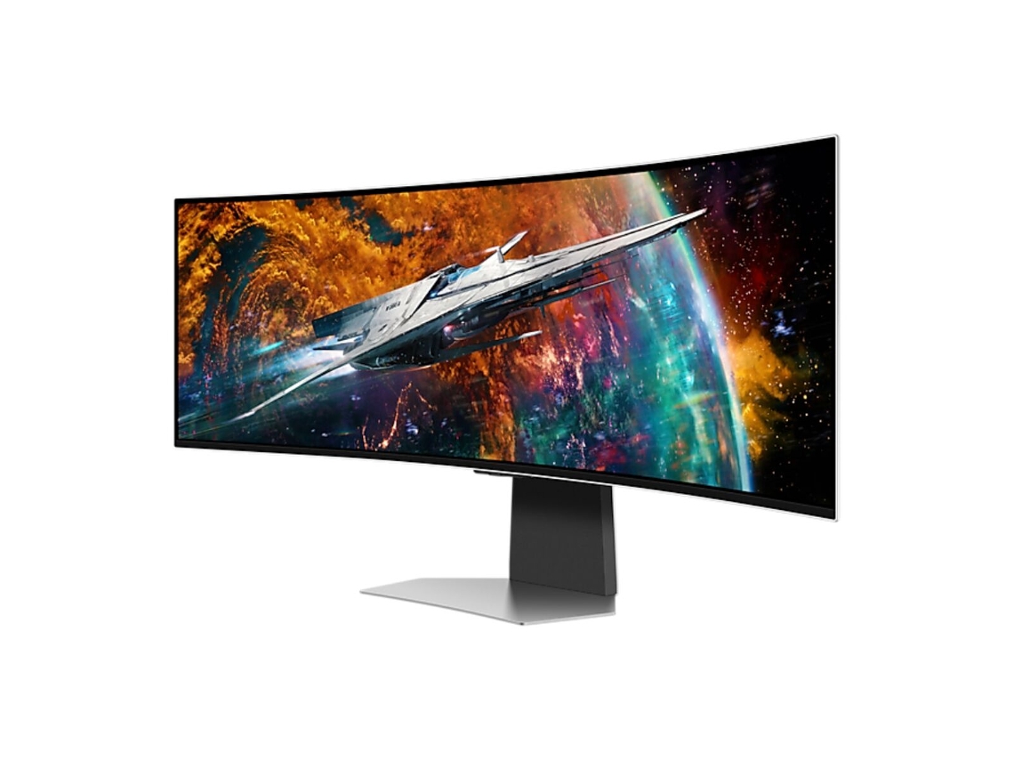 Monitor SAMSUNG Ls49Cg954Suxen Preto Prateado Aço Prata g49 5K Ultra Hd