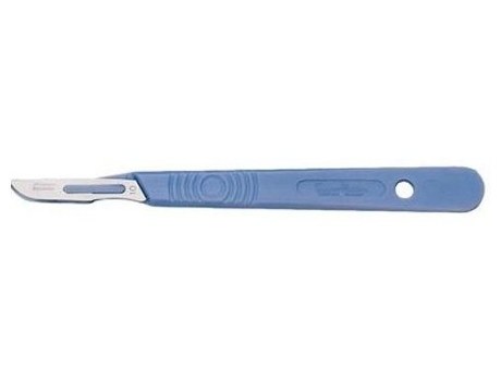 B BRAUN Bisturi Estéril Desechable Mango Azul 5 Unds