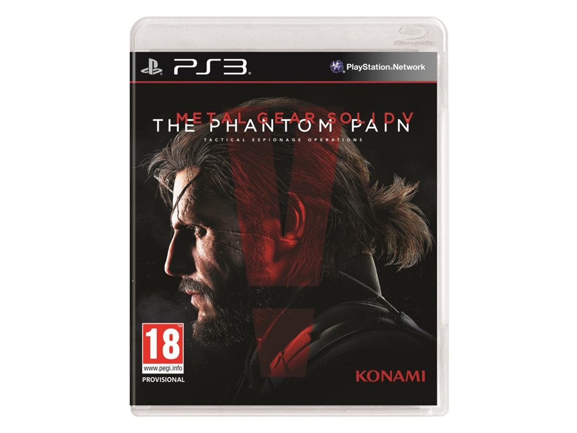 Jogo PS3 Metal Gear Solid V: The Phantom Pain - Day One
