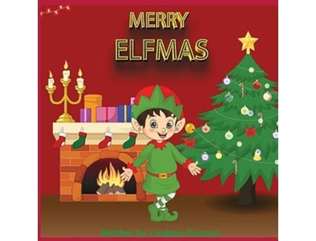 Livro Merry Elfmas de Lindsay Duncan (Inglês)