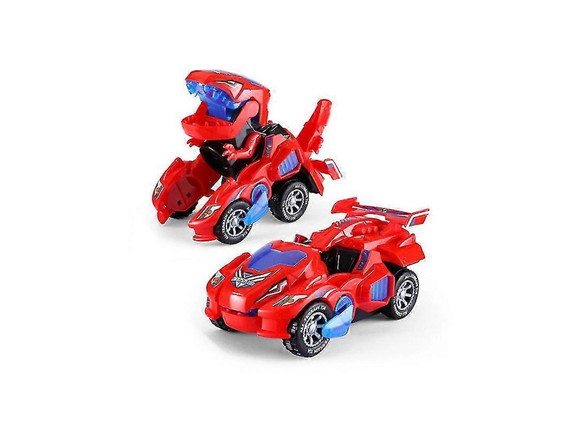 Carro Dinossauro Transformável Com Luzes E Sons