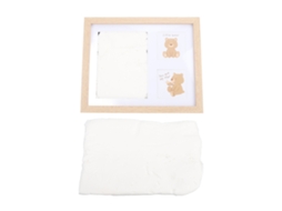 Quadro De Lembranças Diy Com Impressões De Mão E Pé Para Berçário