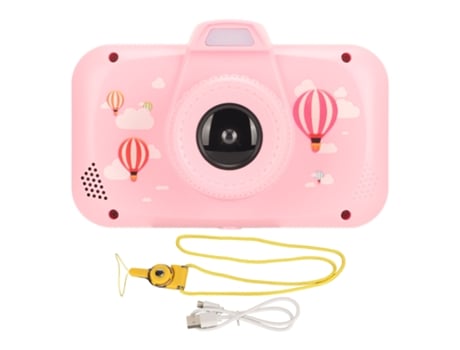 3.5In Children Selfie Camera Hd Large Screen Portable Toy Children Digital Camera For 3-10 Year Old Girl Pink ZMDECQNA