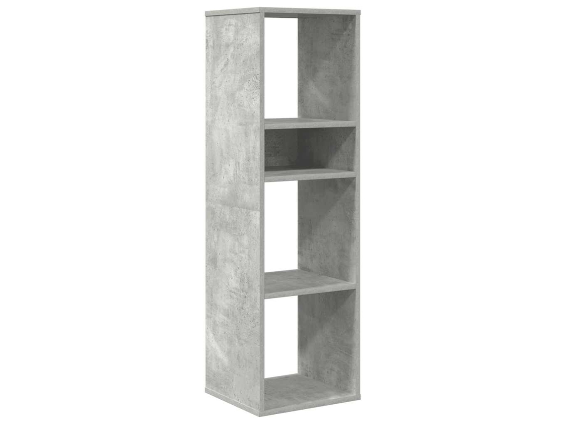 Estante Cinzento Cimento MAISON EXCLUSIVE em Derivados de Madeira (34x31x112 cm)