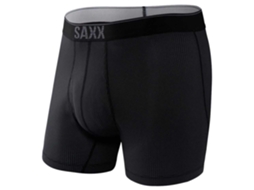Roupa interior para Homem SAXX UNDERWEAR Quest Fly Preto para Montanha (XS)