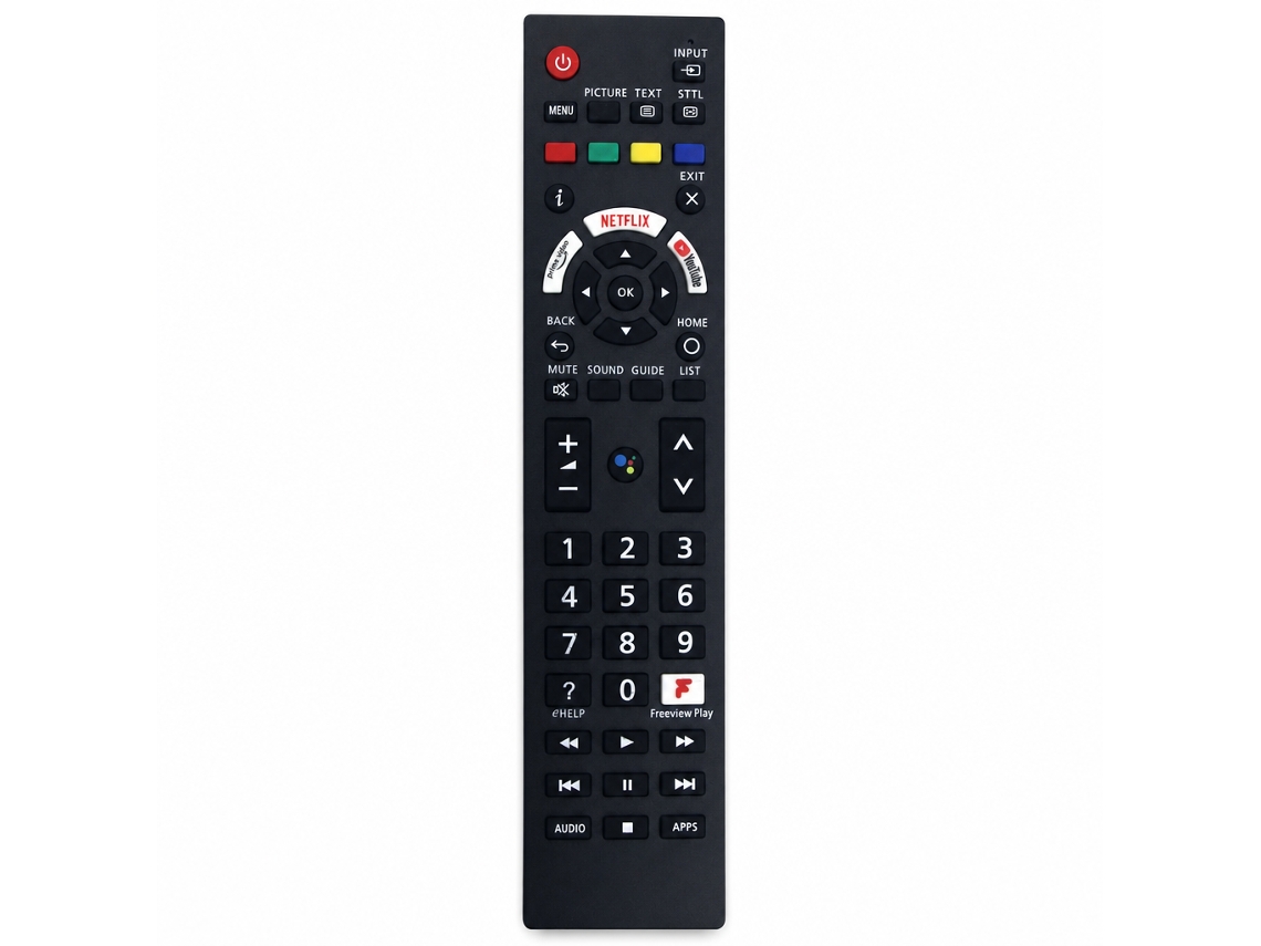 Comando À Distância Ir Para Tv Compatível Com Panasonic N2qbya000037 R3pa23 Q21d00, Sem Voz_zhd